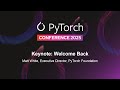 Keynote: Welcome Back - Matt White, with Special Guest Joe Spisak, Meta
