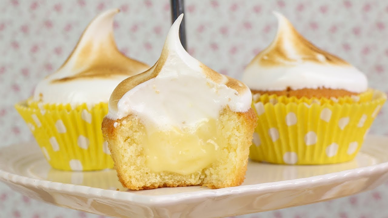 Recette de cupcakes citron meringués 🍋