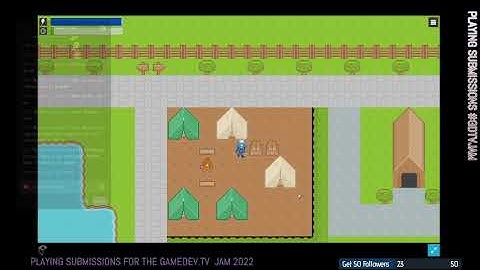 Playing submissions for the Gamedev.TV Game Jam  https://itch.io/jam/gamedevtv-jam-2022 #GDTVJAM