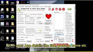 How to build your own Android App using Website to Apk builder