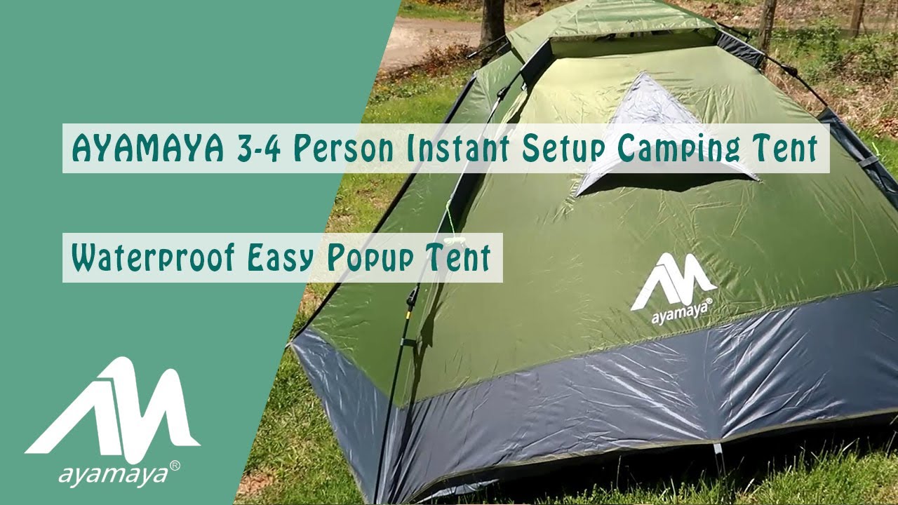 Tente de Camping GVDV, Tente Pop-up Facile pour 6 Guadeloupe