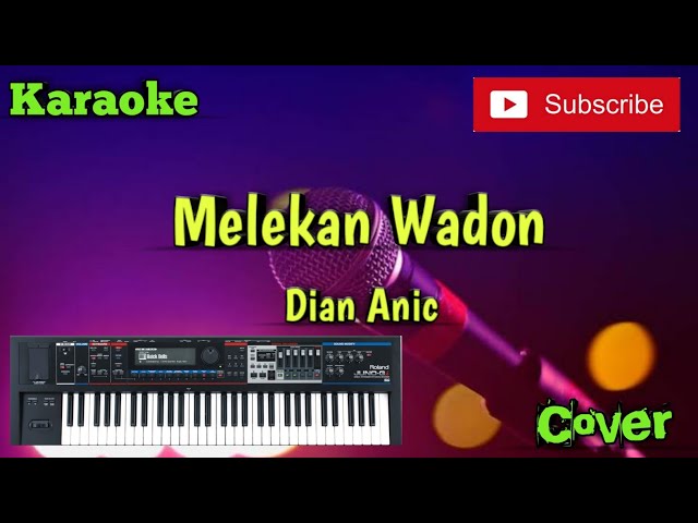 Melekan Wadon ( Dian Anic ) Karaoke - Cover - Musik Sandiwaraan class=