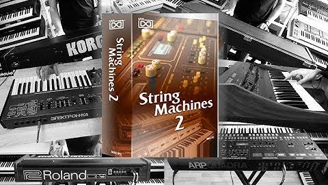 UVI String Machines 2 - 62 legendary analog stringmachines from the 70s and 80s - RetroSound