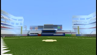 Epic Yankees Stadium on Minecraft PE