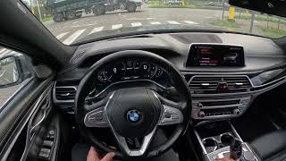 BMW 740 Le xDrive iPerformance 2018 POV Test Drive