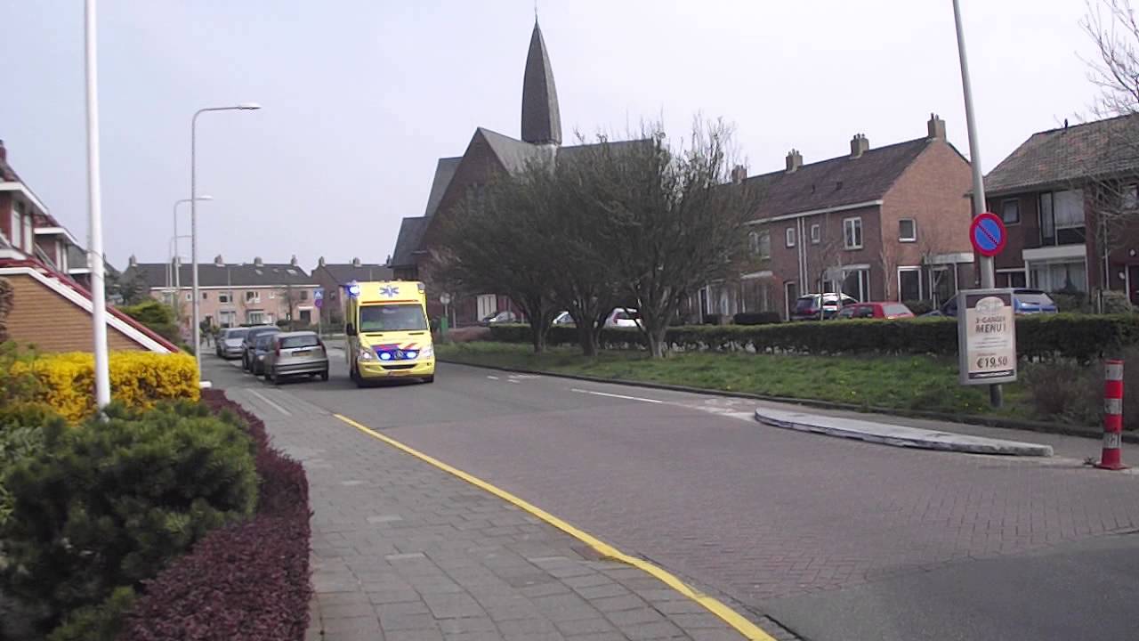 A1 ambulance 15-118 DR. VD BRINKSTRAAT MONSTER