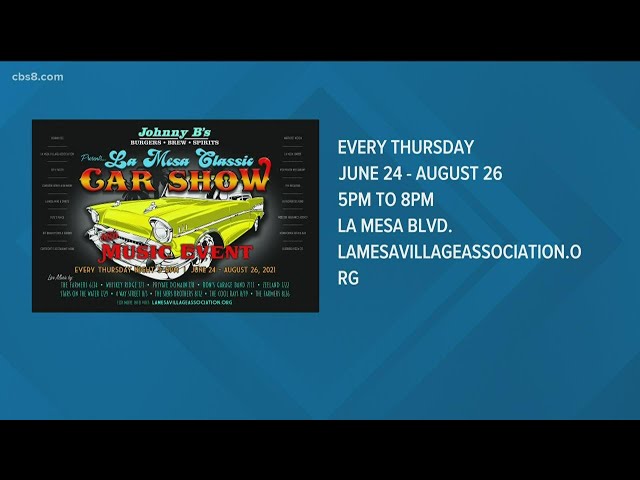 La Mesa Car Show Youtube