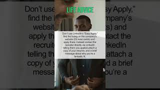 Don’t use LinkedIn’s “Easy Apply,” find the listing on the company’s website (if it ... #shorts