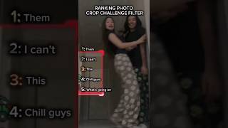Ranking Photo Crop Challenge Filter!