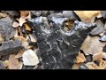 Brady knapp-in! How to hunt flint, gravel bars, landscape supply, road cut, trade, buy, debitage etc