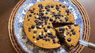 cake sans sucre sans farine et sans beurre (cake healthy)