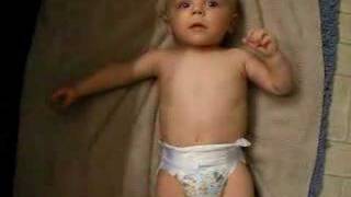 Connor bath time