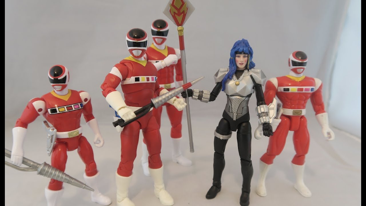 POWER RANGERS LIGHTNING COLLECTION IN SPACE RED RANGER VS ASTRONEMA 