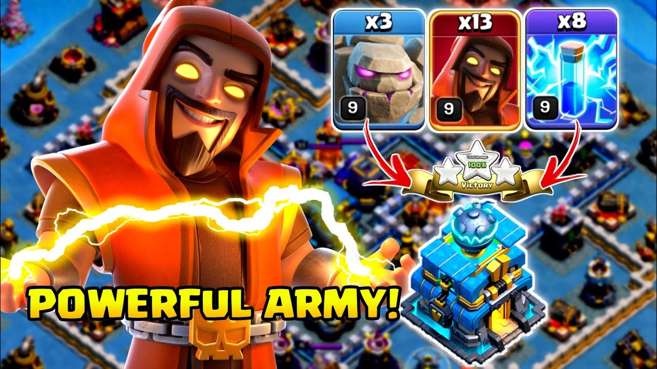 Super Wizard TH12 Attack Strategy | POWERFUL ARMY!!