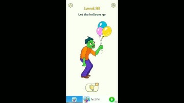 DOP 2 Level 35 DOP 2 Delete one part level 35 let the balloons go walkthrough solution