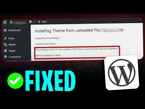 How to Fix WordPress Theme Upload Failure (2026)