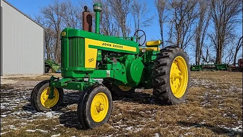 1957 John Deere 720 2wd Tractor, 775 Hours of Full Overhaul and Restoration, New Tires, Complete 3pt
