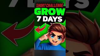 How To Grow a YouTube Channel ( Only 7 Days 💪 )#shorts #shortviral
