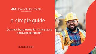 A Simple Guide: Contract Documents for Contractors and Subcontractors Profile