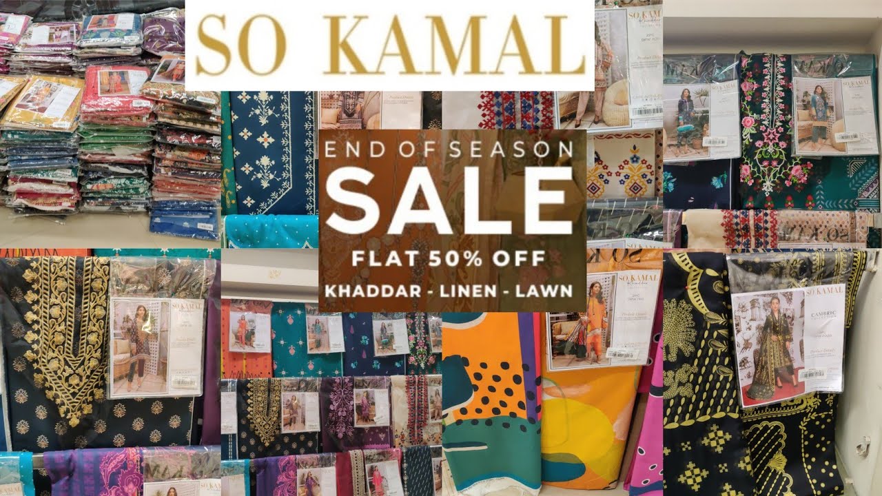 So kamal new year sale 2022/So kamal winter sale 2022/So kamal sale