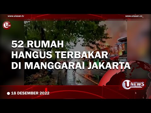 METERAN LISTRIK TERSAMBAR PETIR, PULUHAN RUMAH HANGUS TERBAKAR | U-NEWS
