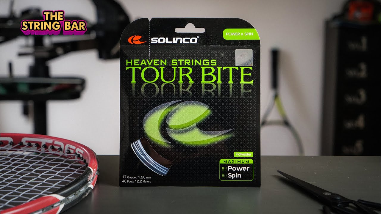 best tension for solinco tour bite