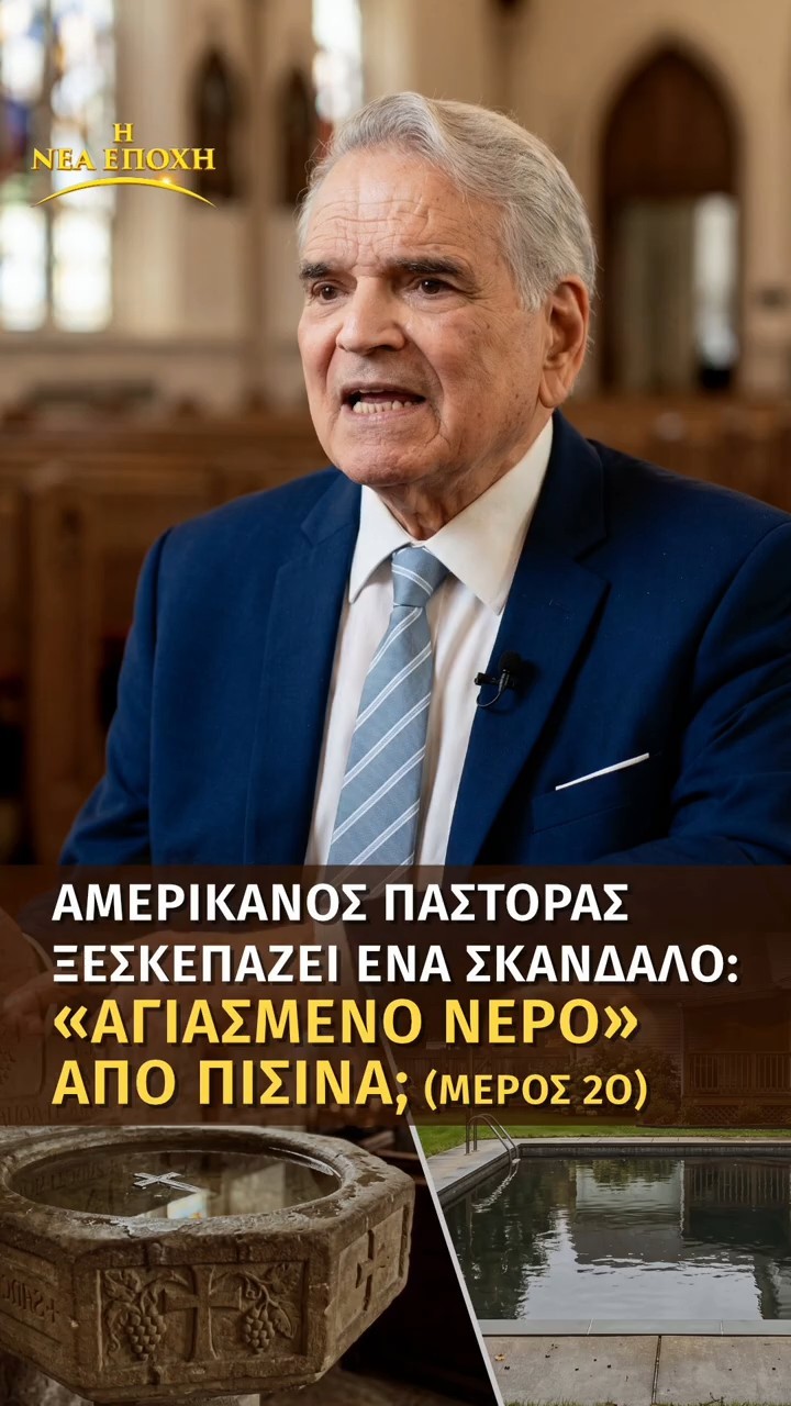Αμερικανός πάστορας ξεσκεπάζει ένα σκάνδαλο: «Αγιασμένο νερό» από πισίνα; (Μέρος 2ο)
