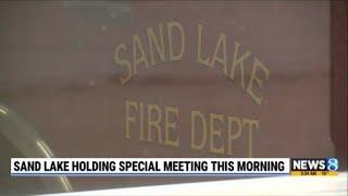 Sand Lake calls special meeting amid fire service dispute