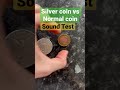 SOUND TEST Silver Coin Vs Normal Coin Silverstacking Silver Silverbullion 