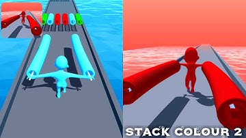 Stack Color 2~Gameplay~All Levels #10~Please Subscribe 🙏
