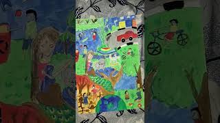 Environment painting please subscribe 🥺 #ytshorts #art #painting #ytviral #artist