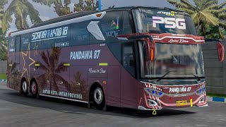 MOD BUSSID || PANDAWA 87 PSG JB3 SHD TRONTON FULL ACC MBOISS