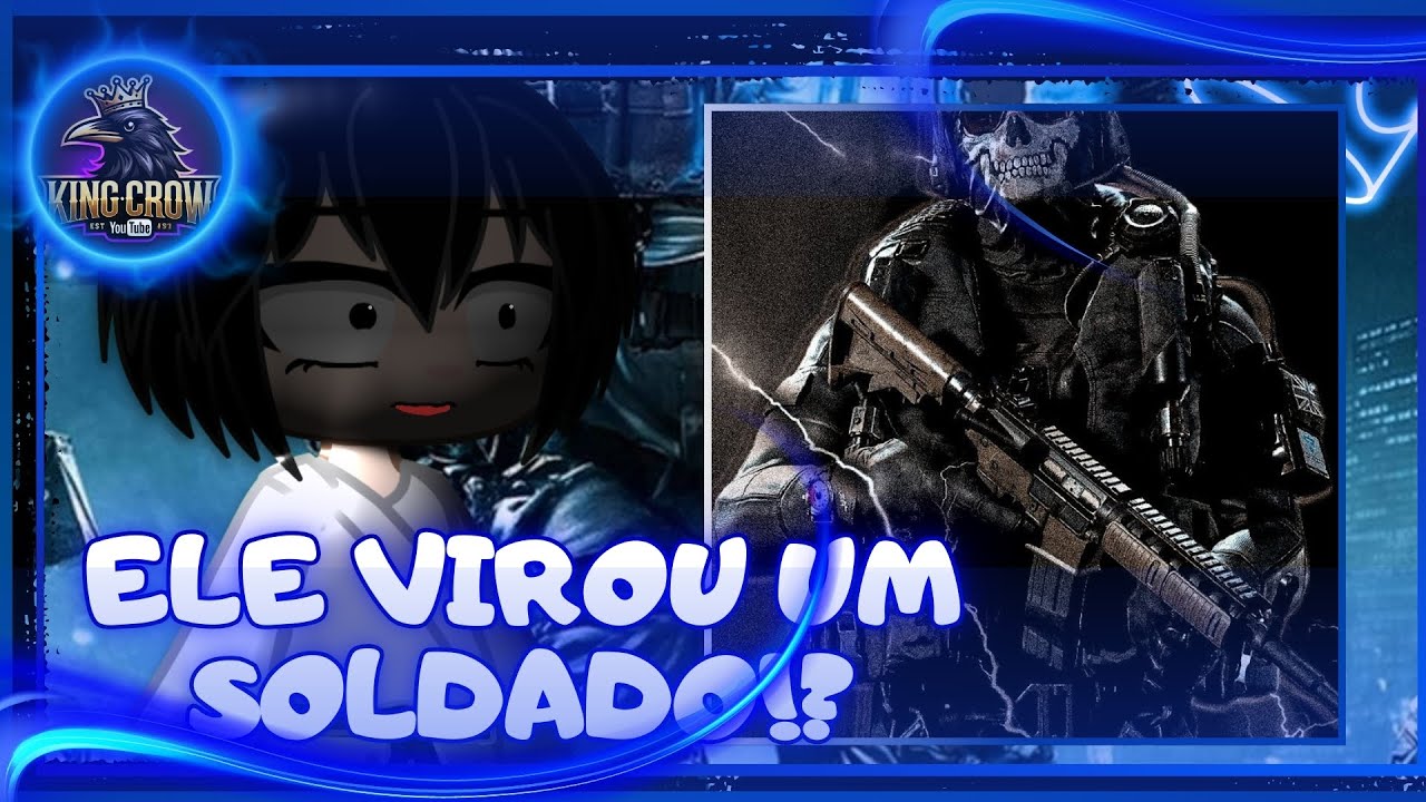 [NTR]  Kokujin No Tenkousei React To Ghost | Call Of Duty | Gacha React II 🇧🇷 🇪🇸 🇬🇧 ll