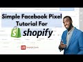 Add The Facebook Pixel To Shopify | Install The Facebook Pixel On Shopify Step By Step Tutorial