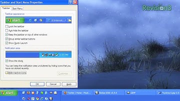 Windows: Hide Taskbar Icons - Tekzilla Daily Tip