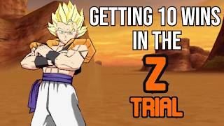 10 WINS IN THE Z TRIAL WITH GOGETA! - Dragon Ball Z: Shin Budokai 2