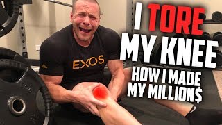 I Tore My Knee - How I Made My Millions Part 2 - College and Weider | Tiger Fitness