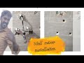Wall mixer installation tamil/Muthu Plumber/Chennai Plumber
