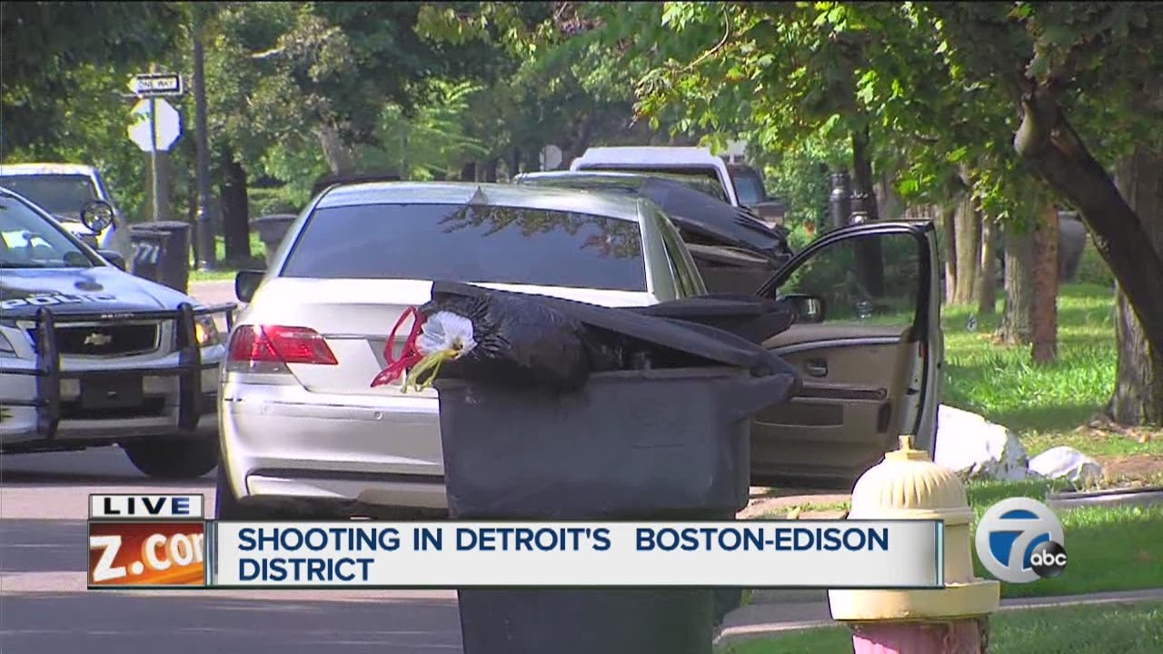 Shooting in Boston Edison district YouTube