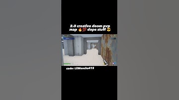 Fortnite 2.0 creative Doom inspired pvp map 🔥💯 #fortnite #gaming #shorts