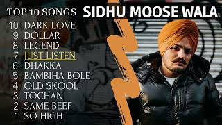 Sidhu MooseWala Top 10 Songs Collection JukeBox Street Records by Street Records 16,105 views 12 days ago 40 minutes