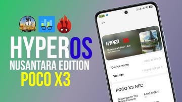 HyperOS Nusantara Edition Best Gaming Custom ROM for POCO X3 | INSTALL NOW 🔥