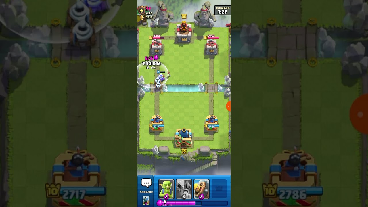 Clash Royale kupa kastım. 2