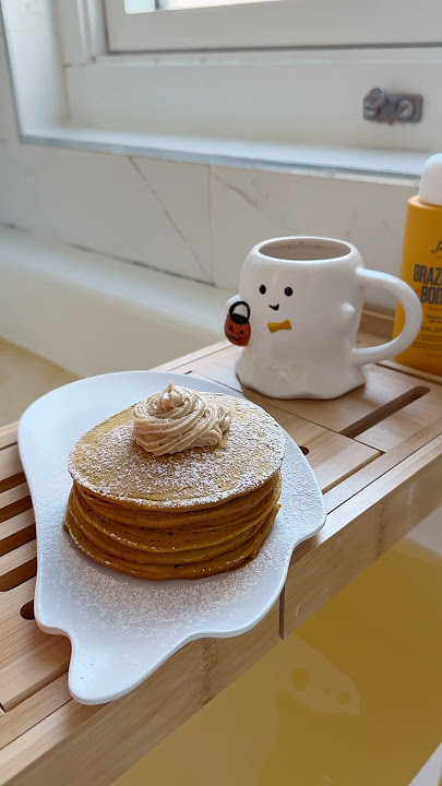 Fall morning routine 🍂🥞 #fall #asmr #aesthetic #morningroutine #pumpkin #pancakes #breakfast #cozy
