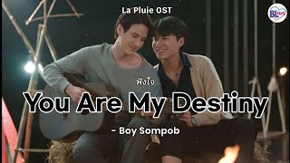 ฟังใจ (You Are My Destiny) - Boy Sompob LYRICS Thai/Eng (La Pluie OST)