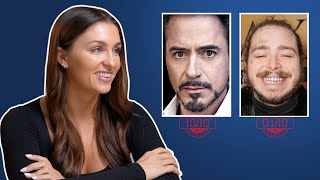 Guys Reacting To BEST & WORST Celebrity Facial Hair Styles | Courtney Ryan