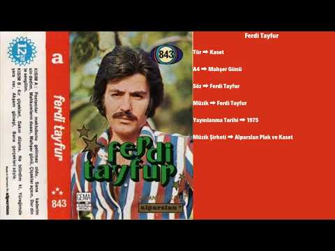 Ferdi Tayfur | Mahşer Günü (Kaset) Alparslan Plak ve Kaset - 843 (1975)