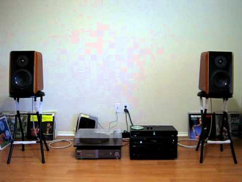 Usher Audio X-718 with Yamaha A-S700 Integrated Amplifier - YouTube