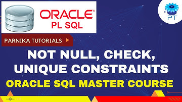 SQL Constraint | Not Null , Unique & Check Constraint in SQL Server | SQL Server Tutorial  2023 | PT