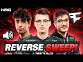 The Greatest Reverse Sweep in RLCS history... (NRG vs FaZe Comms)